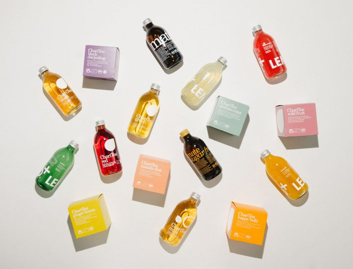 Bio Limonade Eistee und Tee Probierpaket - Fair Trade - Alle Sorten Lemonaid ChariTea - Trinken Hilft Probierpaket - 1