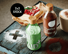 Lade das Bild in den Galerie-Viewer, Bio Merchandise - Fair Trade - Holzstreuer-Sets (2x2 Stück) - 2