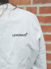 Lade das Bild in den Galerie-Viewer, Bio Sweater Unisex GOTS - Fair produziert - Lemonaid Merchandise - Unisex Sweater "Drinking Helps" beige - 4