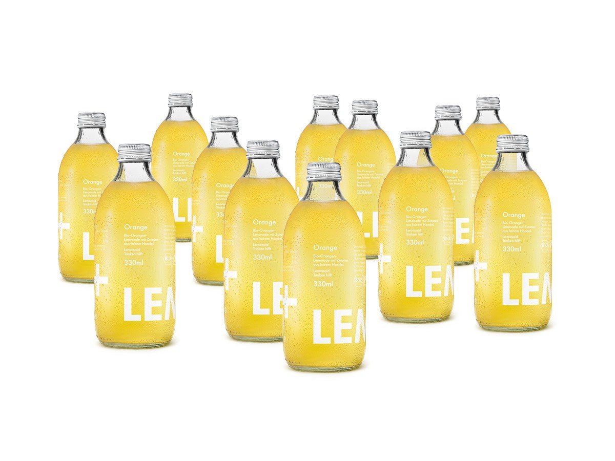 Lemonaid Orange  Trinken hilft