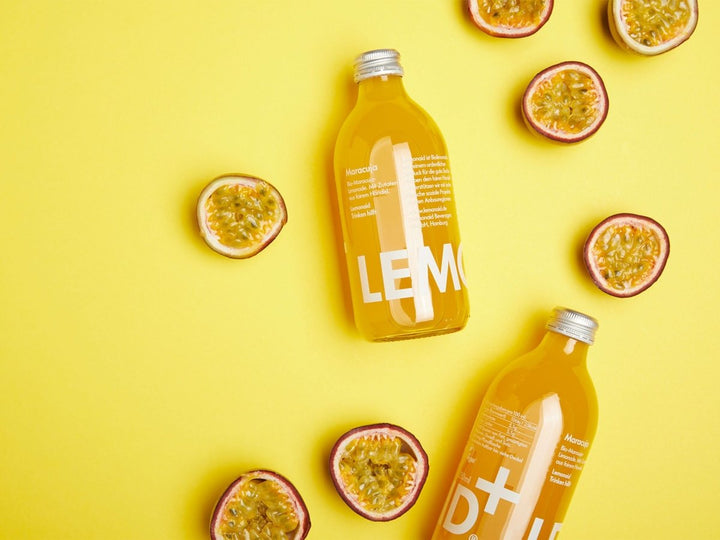 Bio Maracuja Limonade - Fair Trade - Lemonaid Maracuja Flasche - 1