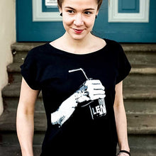Lade das Bild in den Galerie-Viewer, Bio T-Shirt Damen GOTS - Fair produziert - ChariTea Merchandise - Damen T-Shirt &quot;Hand&quot; - 5
