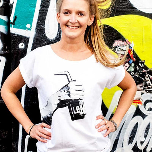 Bio T-Shirt Damen GOTS - Fair produziert - ChariTea Merchandise - Damen T-Shirt 