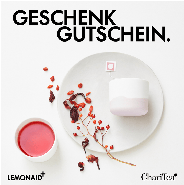 Bio Gutschein - Fair Trade - Lemonaid & ChariTea Geschenkgutschein - 1