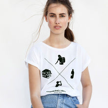 Lade das Bild in den Galerie-Viewer, Bio T-Shirt Damen GOTS - Fair produziert - ChariTea Merchandise - Damen T-Shirt &quot;Principle&quot; - 1

